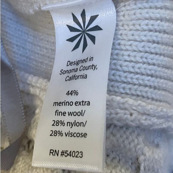 Athleta Sweaters | Athleta Thermal Wool Blend Honeycomb Sweater - Picture 10 of 13